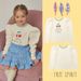 Spot Spring New Products PS Korean Children's Casual Loose Trendy English Cherry Bubble Long Sleeve Sweater_viptrois.com