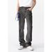 Men's Clothing | Spring New Arrivals Men's And Women's Gradient Color Flared Jeans Elastic Back Waist_viptrois.com