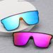 Sunglasses Men And Women Real Film One Piece Sunglasses Outdoor Cycling Fishing Sunglasses QS808 Anti Ultraviolet_viptrois.com