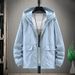 Men's Clothing Sun Protection Clothing Jacket Men's Fat Plus Size Loose Fat Sun Protection Clothing_viptrois.com