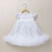 Baby Clothing summer girls sleeveless dress summer new splicing white mesh children's skirt baby princess skirt_viptrois.com
