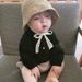Straw Female Summer Baby Sunshade Spring/Summer Thin Sunscreen Sun Children's Fisherman Hat Men's Trend_viptrois.com