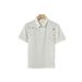 Men's Clothing Luxury Embroidered Collared Shirt Men's Slim Fit Short Sleeve Trendy Versatile T-Shirt Chinese Style Summer Top_viptrois.com