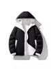 New Double-sided Wear Velvet Couple Padded Jacket Winter Men's Tooling Jacket Waterproof Padded Jacket_viptrois.com