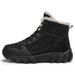 Men's High-top Work Martin Versatile Warm Cold-proof Cotton Shoes With Fleece Lining Thickened Snow Boots Winter Edition_viptrois.com