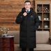 Men's Clothing Down Jacket Dad's Same Style Winter Knee Length Hooded Extreme Cold Down Jacket Thickened And Extended Size Coat_viptrois.com