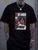 Menace II Society O-Dog Issue Black TShirt Homme Unisex Casual Versatile Summer Streetwear Stretched Fashion Graphic Comfortable Soft Stylish_viptrois.com
