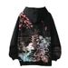 Pure Men's Hoodie With Fleece, Harajuku Style, Loose Fit, Spring And Autumn, Trendy Hip-Hop Student Jacket_viptrois.com