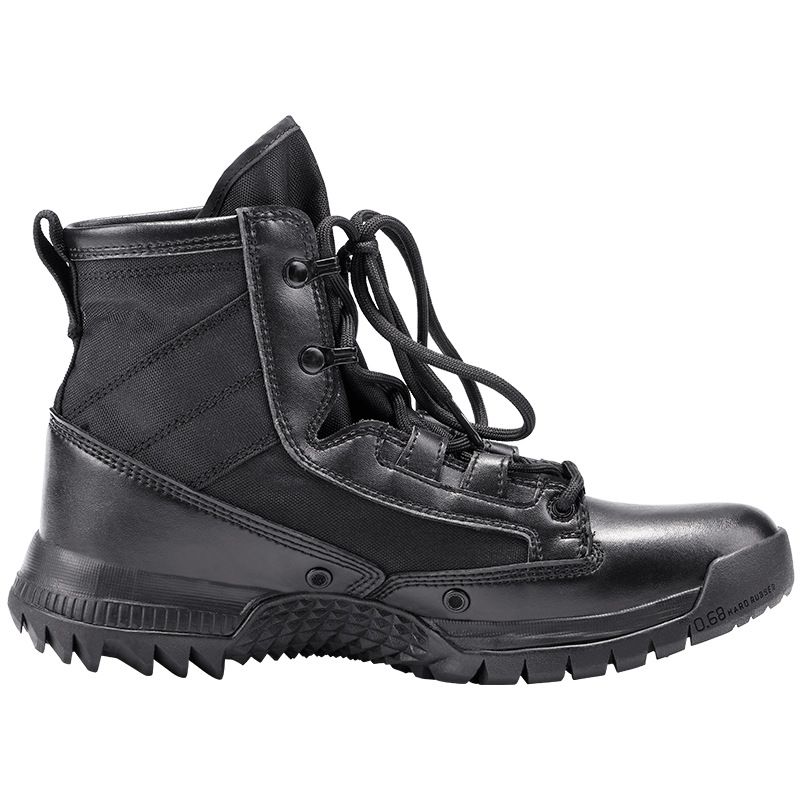 Combat Boots Medium Tactical Boots Black Desert Boots Rubber Sole_viptrois.com