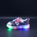 New Spring And Autumn Sneakers For Children, Canvas Shoes, LED Luminous Shoes For Children Aged 1 6, Sports Casual Shoes For Girls_viptrois.com