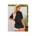 Camiseta Fiesta Halloween Esqueleto Bebiendo Café, Tela Suave Unisex, Transpirable, Cómoda, Moda Casual De Manga Corta_viptrois.com