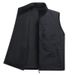 Men's Fleece Vest Winter Warm Reversible Outdoor Casual Jacket With Pockets (Khaki, Black, Gray, Navy, Army Green) - Sizes M To 6XL_viptrois.com