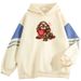 American Style Color Block Sweatshirt For Men Loose Fit You Act Like A Bitch Pullover Jacket_viptrois.com