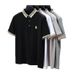Men's Clothing Washed Spot Mulberry Silk Casual Solid Color Tops Half Sleeve Clothes Men's T Shirt Summer Men's Short Sleeve Men's T Shirt_viptrois.com