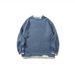 Streetwear Solid Color Knit Sweater – Trendy Layered Look, Unisex Oversized Pullover, Couple Matching Long Sleeve Casual Top_viptrois.com
