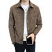 Autumn Winter Jacket Men 2024 New Style Cool Trendy Brand High-end Feel Turn-down Collar Suede Spring Outerwear Men's_viptrois.com
