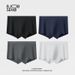 Pulse Side Opening Underwear Pure Cotton Crotch Autumn Winter Mid-Waist Breathable Plus Size Men's Boxer Shorts_viptrois.com