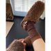 Retro Literary Style Geometric Houndstooth Socks Women's Mid Tube Socks Maillard Double Needle Double Path Niche Design Mid Tube Socks_viptrois.com