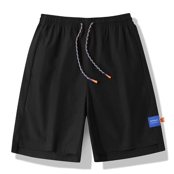 Shorts men's oversized summer outerwear thin trendy casual loose ice silk quick drying five point beach sports pants_viptrois.com