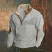 2025 European And American Cross-Border New Retro Patchwork Embroidery Half-Zip Men's Long Sleeve Sweatshirt_viptrois.com
