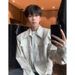 Men's Clothing Cleanfit Shoulder Pad Leather Jacket Men's Spring And Autumn American Retro Short Pilot Shoulder Jacket Tie Dye Top_viptrois.com