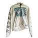 Unisex Graphic Hoodie – Diamond Star & Letter Print Streetwear (White, S-XL) Oversized Fit_viptrois.com
