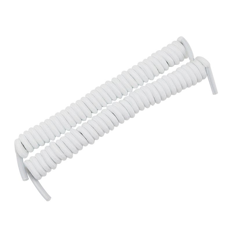 Shoelaces Round Solid Color Polyester Spring Shoelaces Stretchable Foam Shoelaces Sports Shoes DIY Decoration Rope_viptrois.com