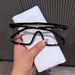 Retro One Piece Personality Sunglasses For Women Fashion Sunglasses For Catwalks, Street Shots, Parties, Slimming, UV Protection_viptrois.com