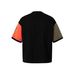Men's Clothing Hiphop Wasteland Style Splicing Graffiti Rock Style T Shirt Street Casual Short Sleeve Tee Shirt_viptrois.com