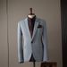 Men's Clothing Elegant Slim Fit Wedding Suit Set - Black / Charcoal / Navy Blue / Light Gray (Jacket + Vest + Pants / Jacket + Pants / Single Piece)_viptrois.com