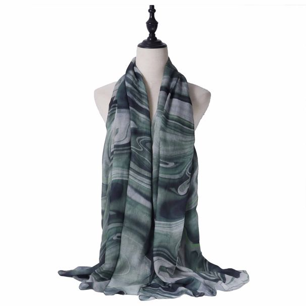 WATERCOLOR DREAM - Printed Modal Shawl (Ethnic Elegance, Fashion Trends,Hot Seller)_viptrois.com