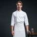 Men's Clothing Three Quarter Sleeves Adjustable Hotel Chef Work Clothes Catering Western Restaurant Bakery Back Kitchen High End White Work Clothes_viptrois.com