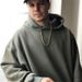 Pure Kanye Season 6 Solid Color Heavyweight Hoodie American High Street Winter Fleece Oversize Hooded Sweatshirt For Men_viptrois.com