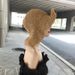 Handmade straw crochet with large brim, women's summer and Korean edition, foldable sun hat, children's fisherman hat_viptrois.com