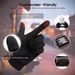 Unisex Autumn and winter warm biking full finger gloves Outdoor sports non-slip touch screen Driving running fishing gloves_viptrois.com