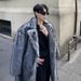 Men's Clothing Men's Fur Coat New Style Warm Cold Resistant Fox Fur Coat Winter Fashion All Match Fur Mink Trench Coat_viptrois.com