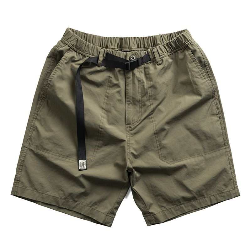 Men's Clothing Summer Thin Sportswear Shorts Loose Casual Wear Resistant And Dirty 5 Point Shorts_viptrois.com