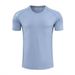 Men's Clothing Quick-Drying Short-Sleeved Ice Silk Breathable Sports Running Fitness Clothes Ice Sense T-Shirt Training Track And Field Suit_viptrois.com