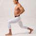Men's Clothing Fitness Sports Quick Drying Tights Super Stretch Fitness Cropped Pants_viptrois.com