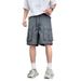 Men's Premium Cargo Shorts - Summer Casual Shorts With Multiple Pockets (Black, Charcoal, Stone, Khaki, Purple) - Loose Fit For Maximum Comfort_viptrois.com
