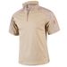 Men's Summer Frog Suit Short Sleeve Tactical Outdoor Training Clothing American Camouflage Breathable Polyester Fiber Thin_viptrois.com