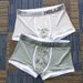 Pulse Factory Direct Sale Summer Ice Silk Boxer Underwear Men's Four-Corner Briefs Week Trendy Breathable Multi-Color Pants_viptrois.com