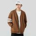 Japanese Style Retro Knitted V-Neck Long Sleeve Cardigan Sweatshirt Men's Spring And Autumn Versatile Casual Jacket_viptrois.com