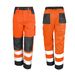 Men's Clothing Reflective Strips Multi Pocket Work Pants Men's Construction Engineering Coal Mine Warning Safety Work Pants_viptrois.com