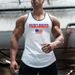Fitness Vest Men's Foreign Trade Cross-border Training Clothes Men's Casual Tight T-shirt Trend Bodybuilding I-type Bottoming Shirt Tide_viptrois.com