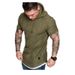 Men's Clothing Men's Hooded T Shirts Short Sleeved T Shirts For Men_viptrois.com