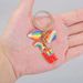 Mother & Kids Drop Alloy Love Rainbow Hot Air Balloon Jewelry Accessories_viptrois.com