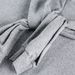 Design Sense Detachable Shawl Hooded Sweatshirt Men's Vibe Trendy Fashion Loose Casual Half Button Pullover_viptrois.com
