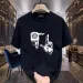 2025 Motorcycle Fashion Printed T-shirts Beach Breathable Funny Clothing Oversize Casual Cotton Tops Men's Short Sleeve_viptrois.com