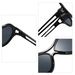 Men's Sunglasses Uv400 Fashion Double Beam Round Large Frame Personality PC Hollow Sunscreen Sunglasses_viptrois.com